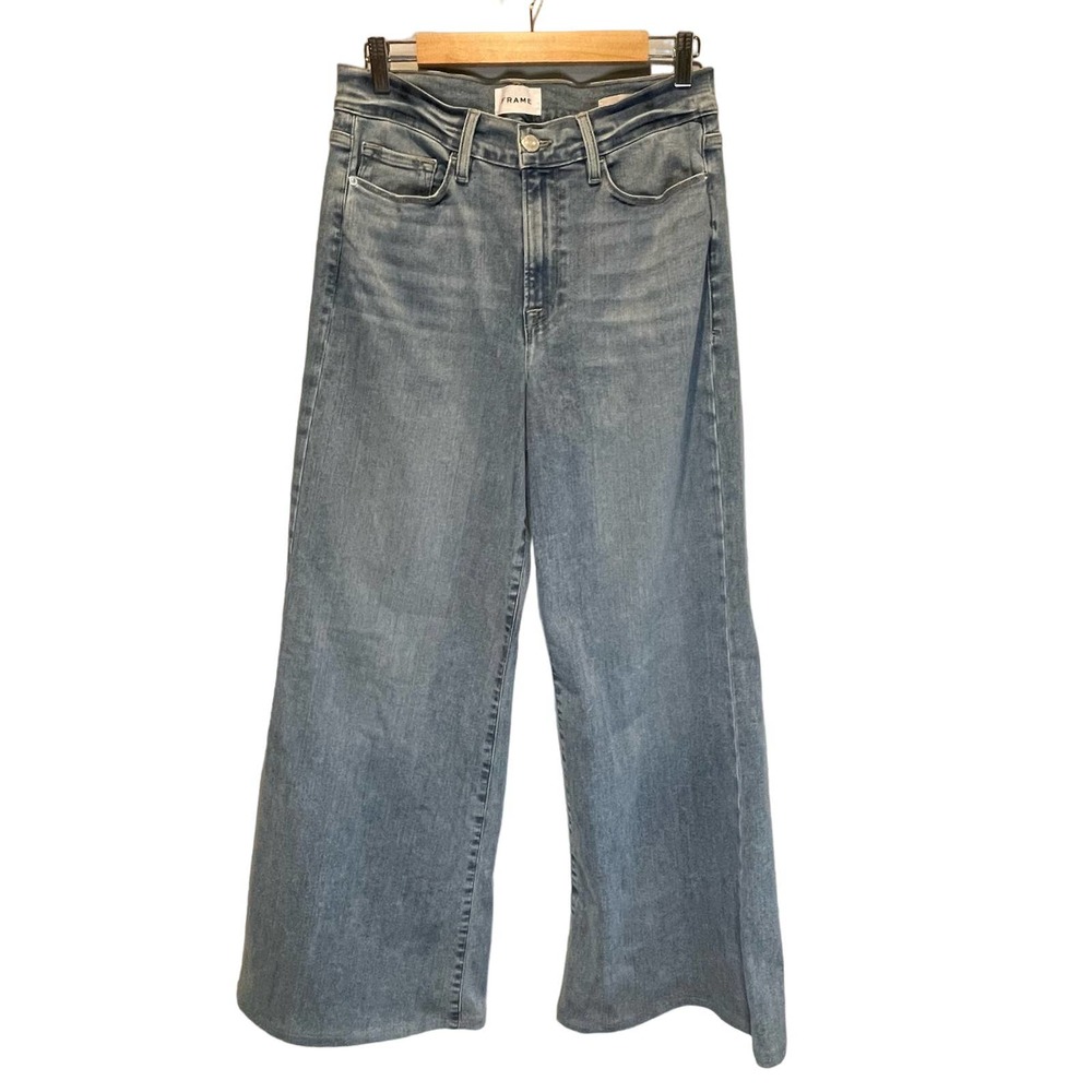 Frame Le Palazzo Extra Wide Leg Jeans - size 30